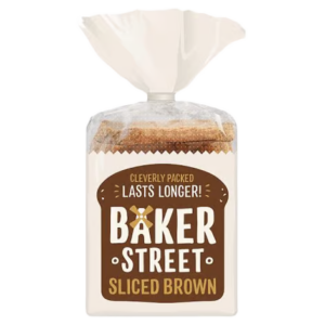 BAKER ST BROWN SLICED LOAF