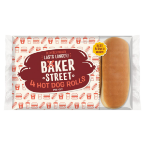 BAKER ST L/L HOT DOG ROLLS