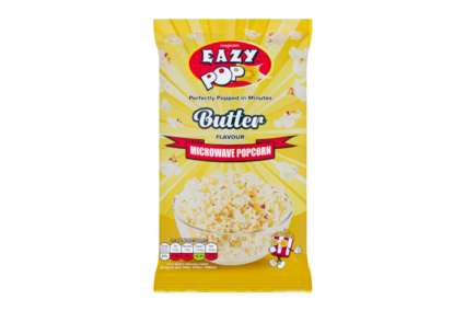 EAZY POP BUTTER POPCORN EAZY POP BUTTER POPCORN