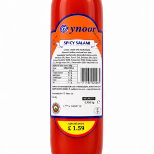 Aynoor Spicy Salami 450g