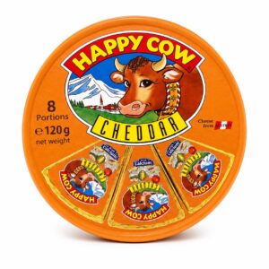 Happy Cow Cheddar Cheese 120g